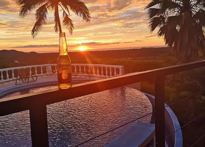 Casita Garita With Sea View And Mono Tamarindo, Guanacaste Ferienhaus Tamarindo